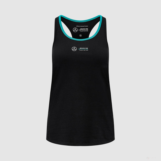 Tricou de Dama Mercedes Stealth Racerback, negru - FansBRANDS®