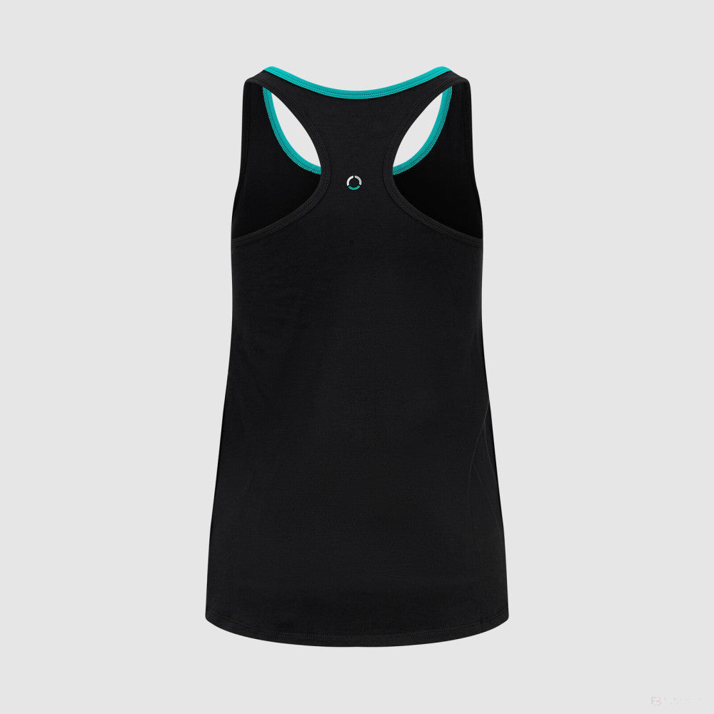 Tricou de Dama Mercedes Stealth Racerback, negru - FansBRANDS®