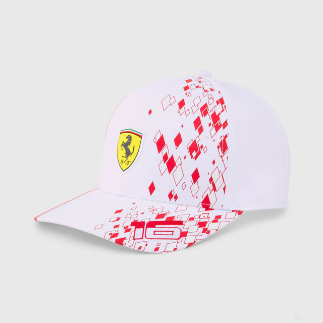 Sapca de Echipa Copil Ferrari Se Leclerc, alb, 2023 - FansBRANDS®