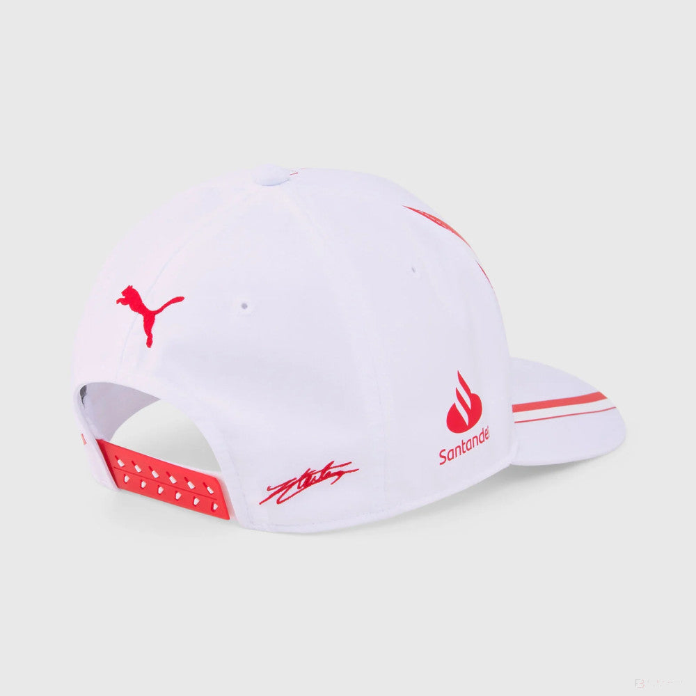 Sapca de Echipa Copil Ferrari Se Leclerc, alb, 2023 - FansBRANDS®