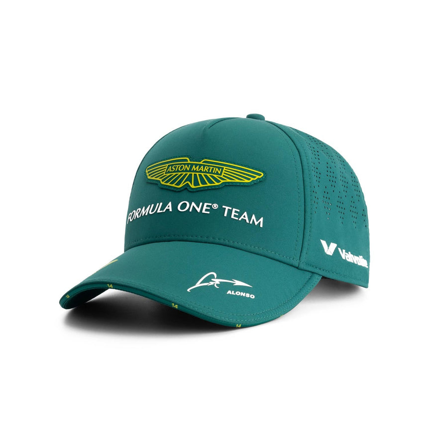 Șapcă Aston Martin, echipa Fernando Alonso, pentru copii, verde