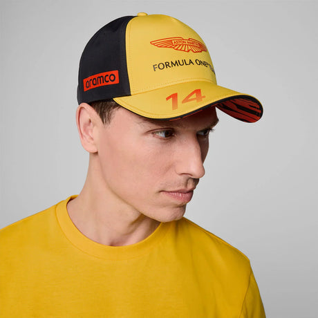 Șapcă tip Trucker Aston Martin, Fernando Alonso, Spania SE 🔥