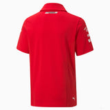 Tricou de Copil cu Guler, Puma Ferrari, Rosu, 20/21 - FansBRANDS®