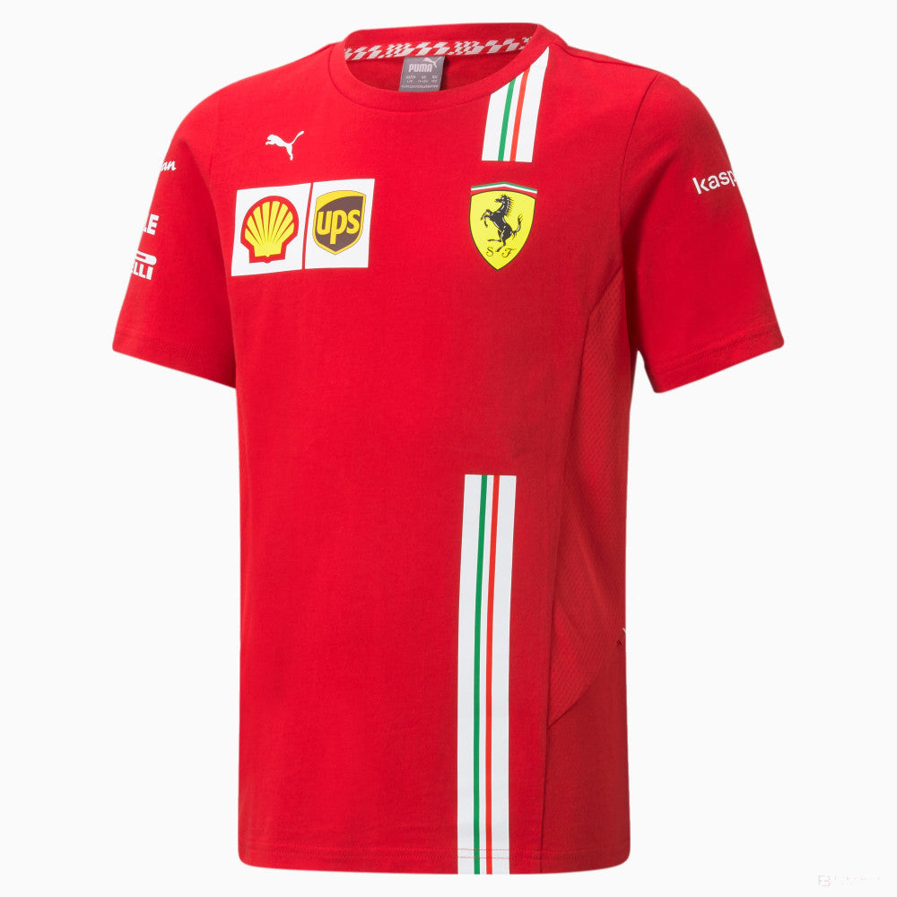 Tricou de Copil, Puma Ferrari, Rosu, 20/21 - FansBRANDS®