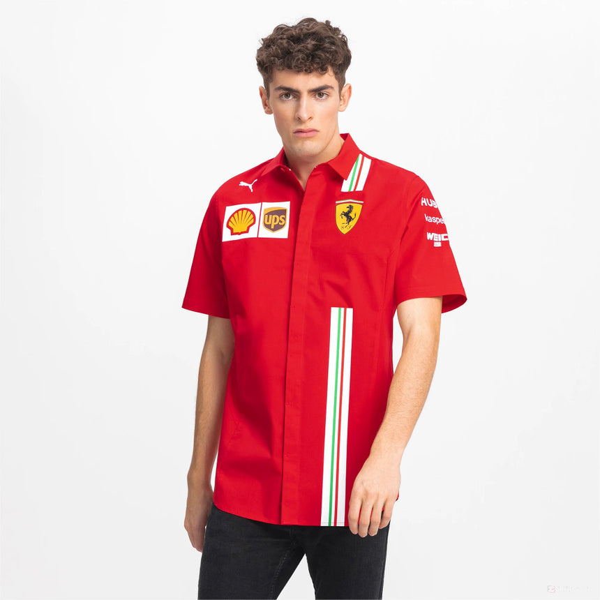 Camasa de Barbat, Puma Ferrari, Rosu, 20/21 - FansBRANDS®