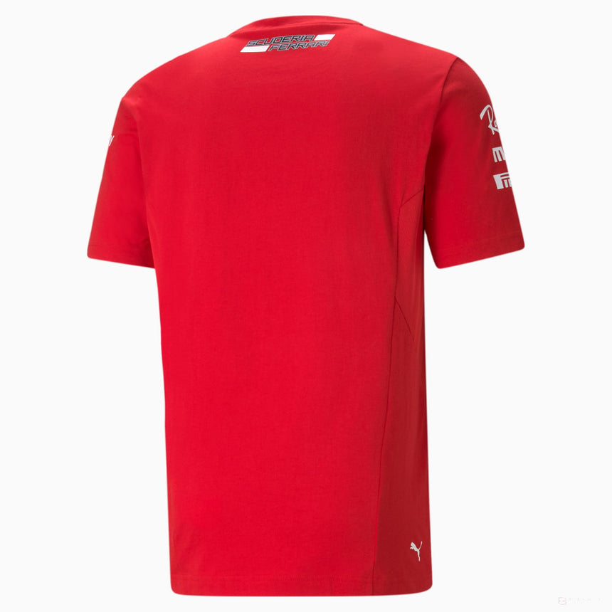 Tricou de Barbat, Puma Ferrari Charles Leclerc, Rosu, 20/21 - FansBRANDS®