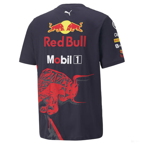 Tricou de Barbat, Puma Red Bull Team, 2022, Albastru