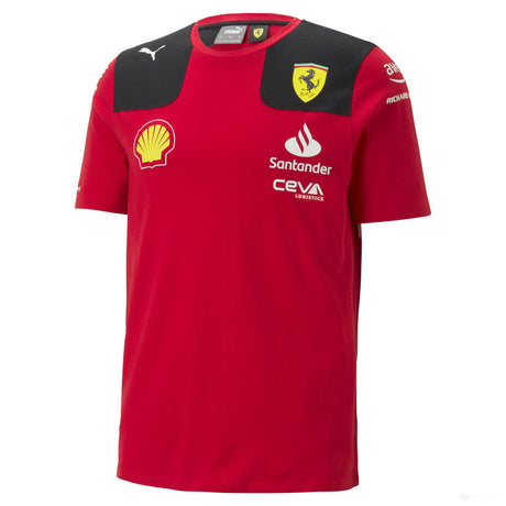 Tricou Charles Leclerc de Echipa Ferrari Rosso Corsa, 2023 - FansBRANDS®