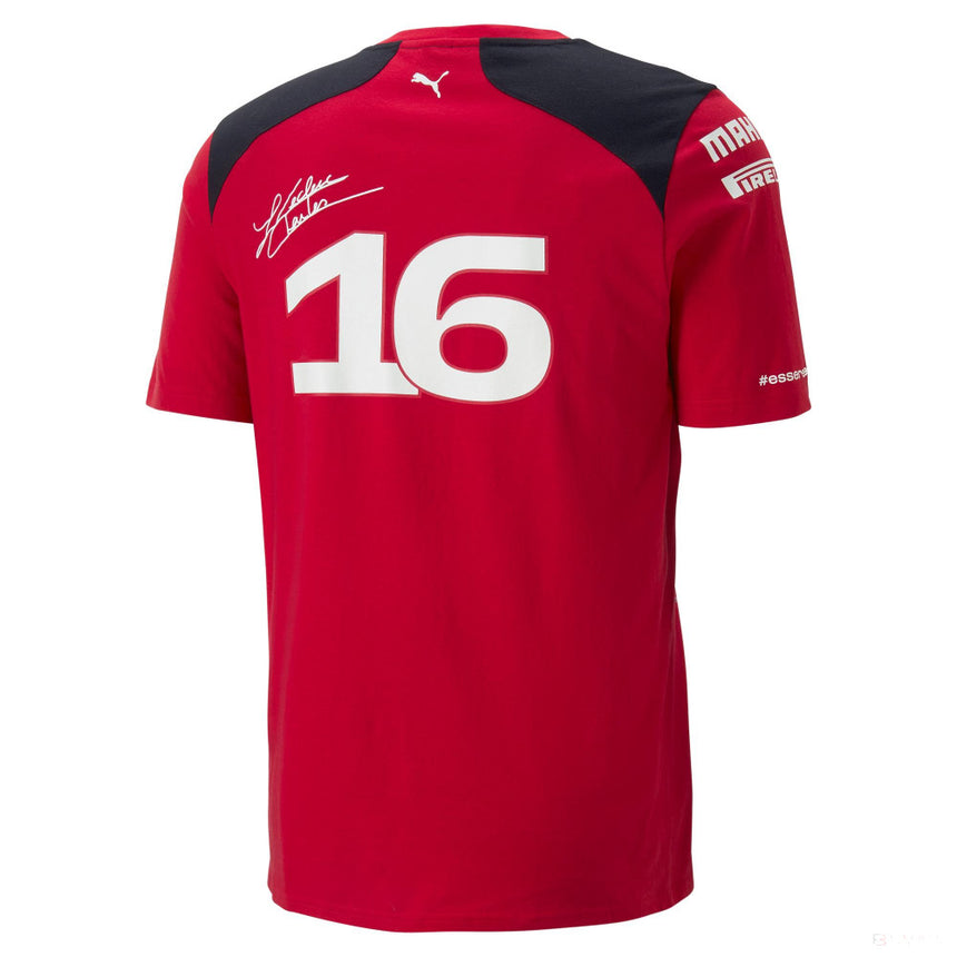Tricou Charles Leclerc de Echipa Ferrari Rosso Corsa, 2023 - FansBRANDS®
