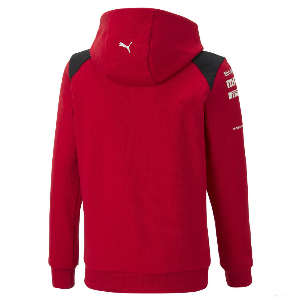 Hanorac Ferrari, Puma, echipă, copii, roșu, 2023