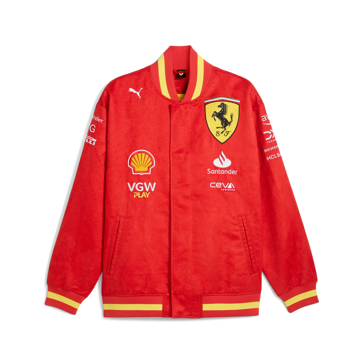 Ferrari geacă, Puma, echipa, Varsity, rosu, 2024