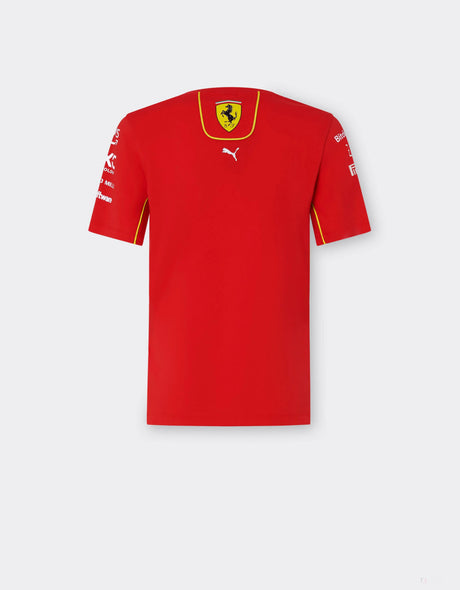 Tricou de Dama, Echipa Ferrari Rosso Corsa, rosu, 2024