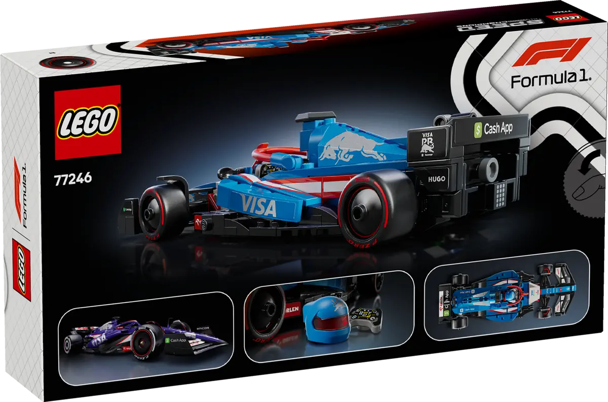 VISA RB F1 VCARB 01 echipa LEGO® Speed Champions 🔥