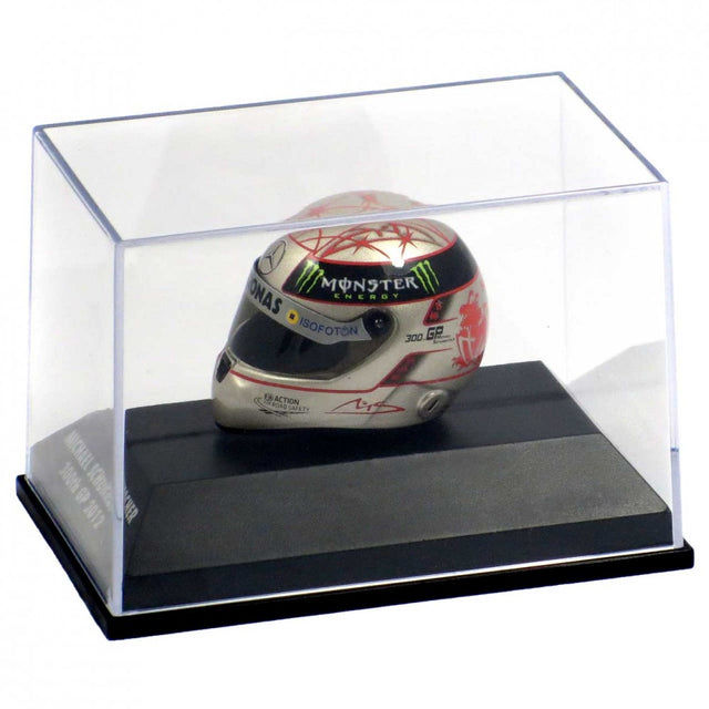 Model Casca Mini, Schumacher 300th GP Spa, Unisex, Gri, 1:8, 2018 - FansBRANDS®