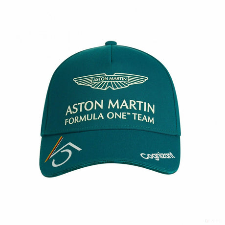 Sapca de Baseball, Aston Martin Sebastian Vettell, Copil, Verde, 2022