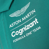 Tricou de Barbat cu Guler, Aston Martin Team, Verde, 2022 - FansBRANDS®