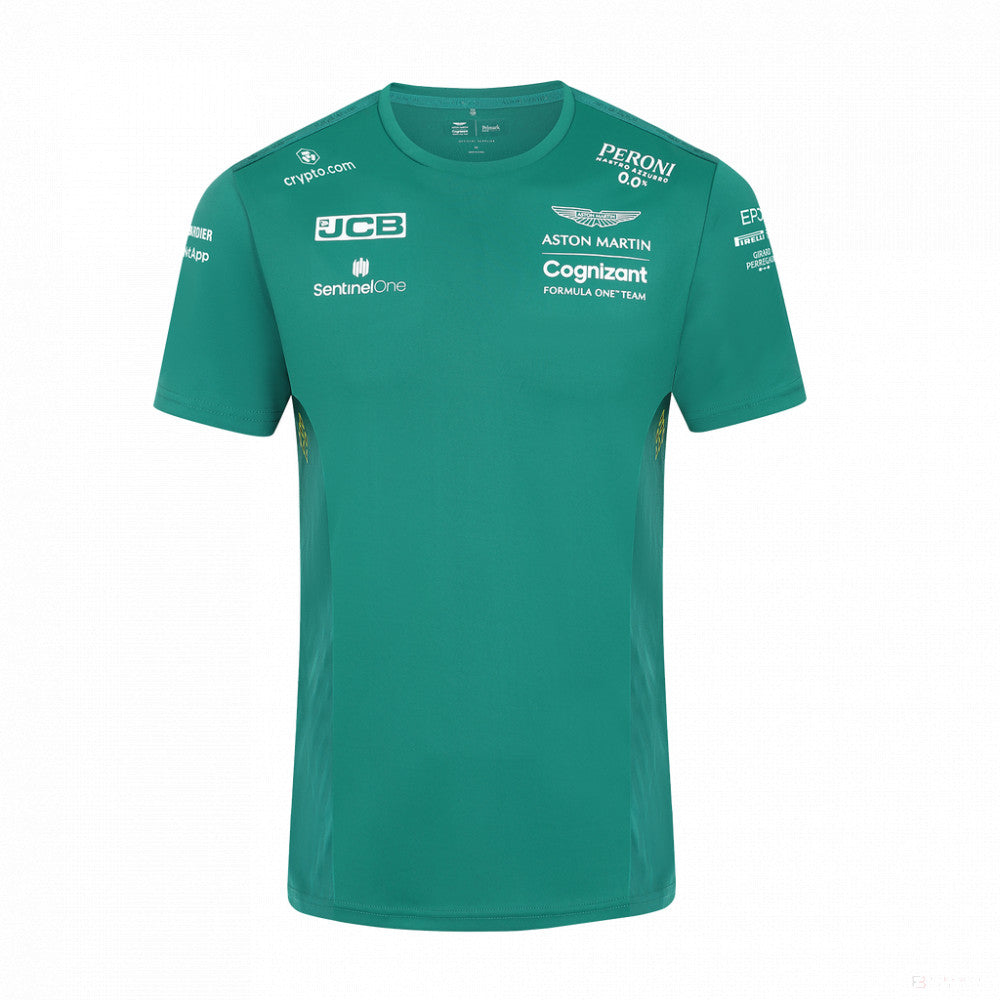 Tricou de Barbat, Aston Martin Team, Verde, 2022