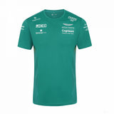 Tricou de Barbat, Aston Martin Team, Verde, 2022