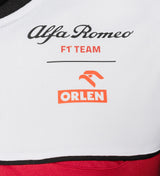 Tricou de Barbat cu Guler, Alfa Romeo Team, Negru, 2022