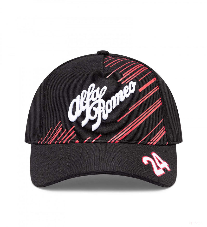 Sapca de Baseball, Alfa Romeo Zhou Guanyu Team, Adult, Negru, 2022 - FansBRANDS®
