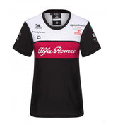 Tricou de Dama, Alfa Romeo Team, Negru, 2022