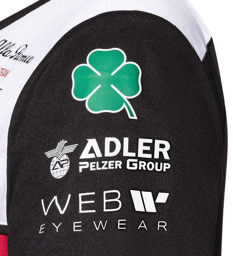 Tricou de Dama, Alfa Romeo Team, Negru, 2022 - FansBRANDS®