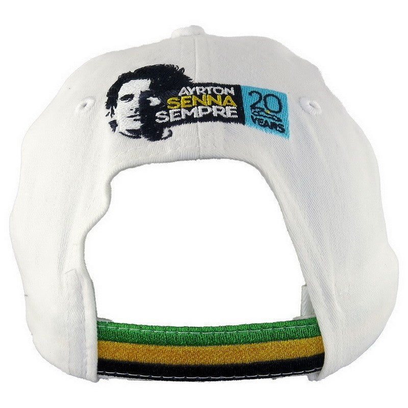 Sapca de Baseball, Senna, Double S, Barbat, Alb, Adult, 2015 - FansBRANDS®