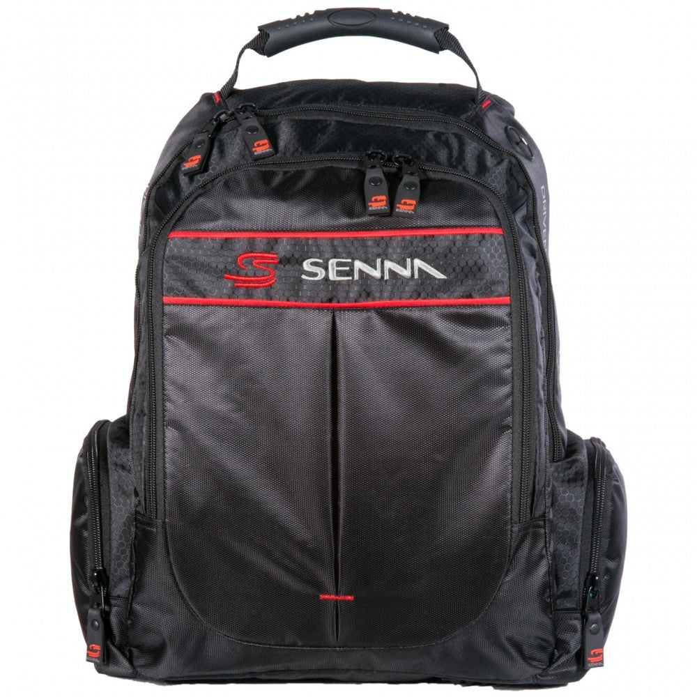 Rucsac, Senna Double S, Unisex, Negru, 30x45x15 cm, 2014 - FansBRANDS®