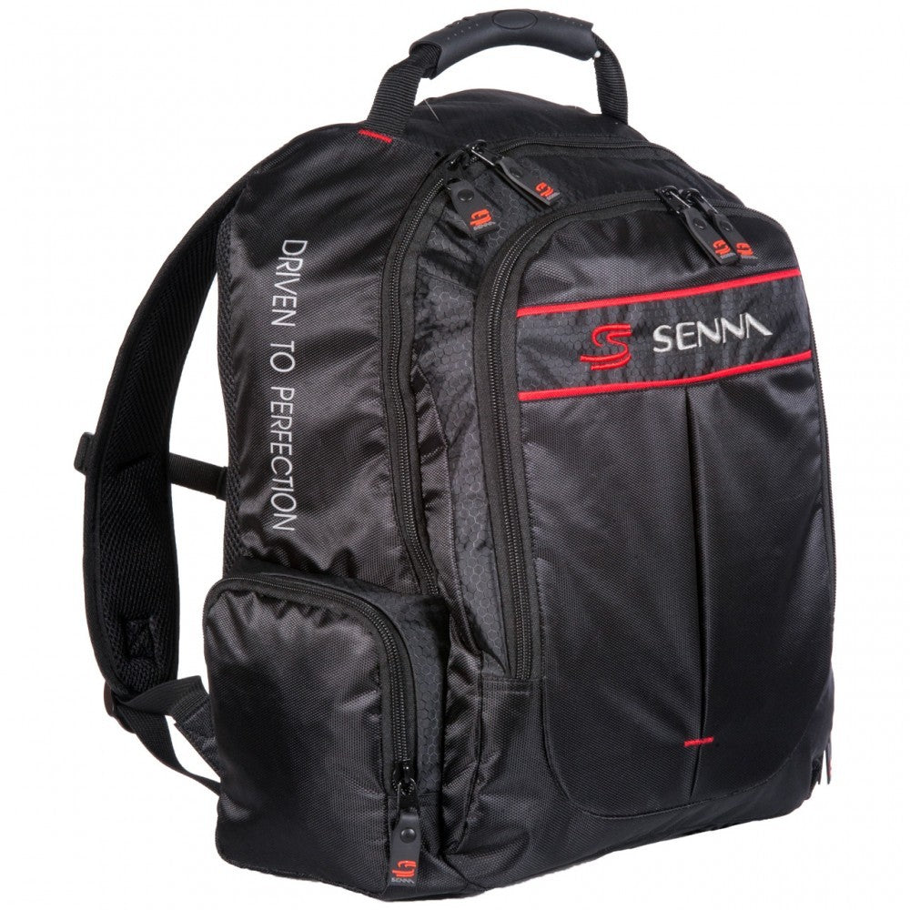 Rucsac, Senna Double S, Unisex, Negru, 30x45x15 cm, 2014 - FansBRANDS®