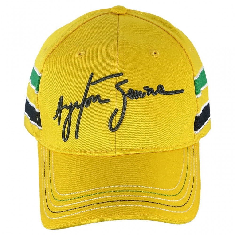 Sapca de Baseball, Senna Helmet, Barbat, Galben, Adult, 2015 - FansBRANDS®