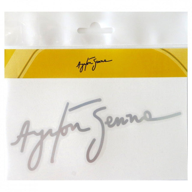Senna Signature Autocolant, Argint, 2015 - FansBRANDS®