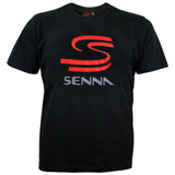 Tricou de Copil, Ayrton Senna Double S, Negru, 2020 - FansBRANDS®