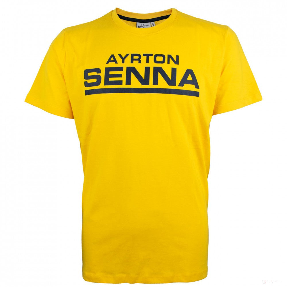Tricou de Barbat, Senna Signature, Galben, 2018
