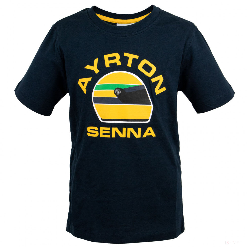 Tricou de Copil, Ayrton Senna Racing, Albastru, 2020 - FansBRANDS®