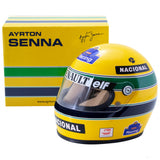 Model Casca Mini, Ayrton Senna 1994, 1:2, Galben, 1994