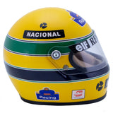 Model Casca Mini, Ayrton Senna 1994, 1:2, Galben, 1994