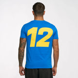 tricou Ayrton Senna, #SENNA, albastru