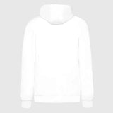 Ayrton Senna hanorac cu glugă, cu dungi, alb