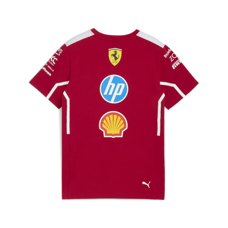 Scuderia Ferrari Echipa Tricou cu guler rotund - copii 🔥