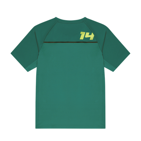 Tricou Fernando Alonso, Kimoa, îmbrăcăminte activă, verde, 2024