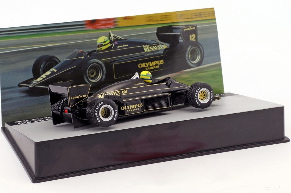Masina model, Senna Lotus 97T Portugal GP 1985, Unisex, Negru, 1:43, 2019