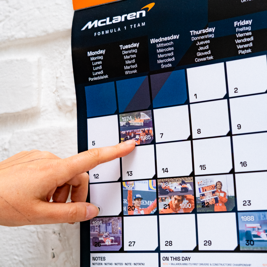 Echipa de Formula 1 McLaren - Calendar Oficial - 2026