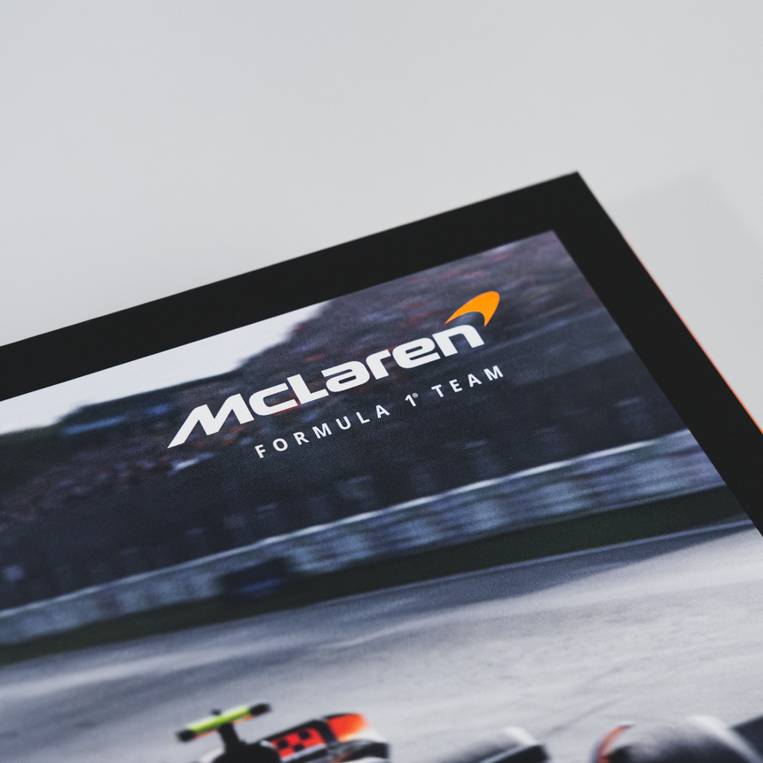 Echipa McLaren Formula 1®, Puzzle, Lando Norris, Poster cu victorie, 1000 piese