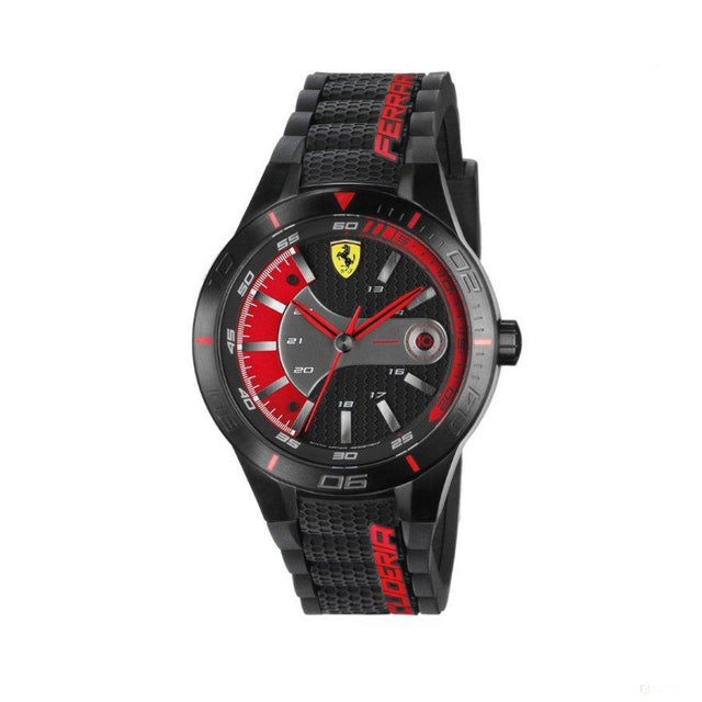 Ceas de Barbat, Ferrari Redrev EVO, Negru-Rosu, 2019 - FansBRANDS®