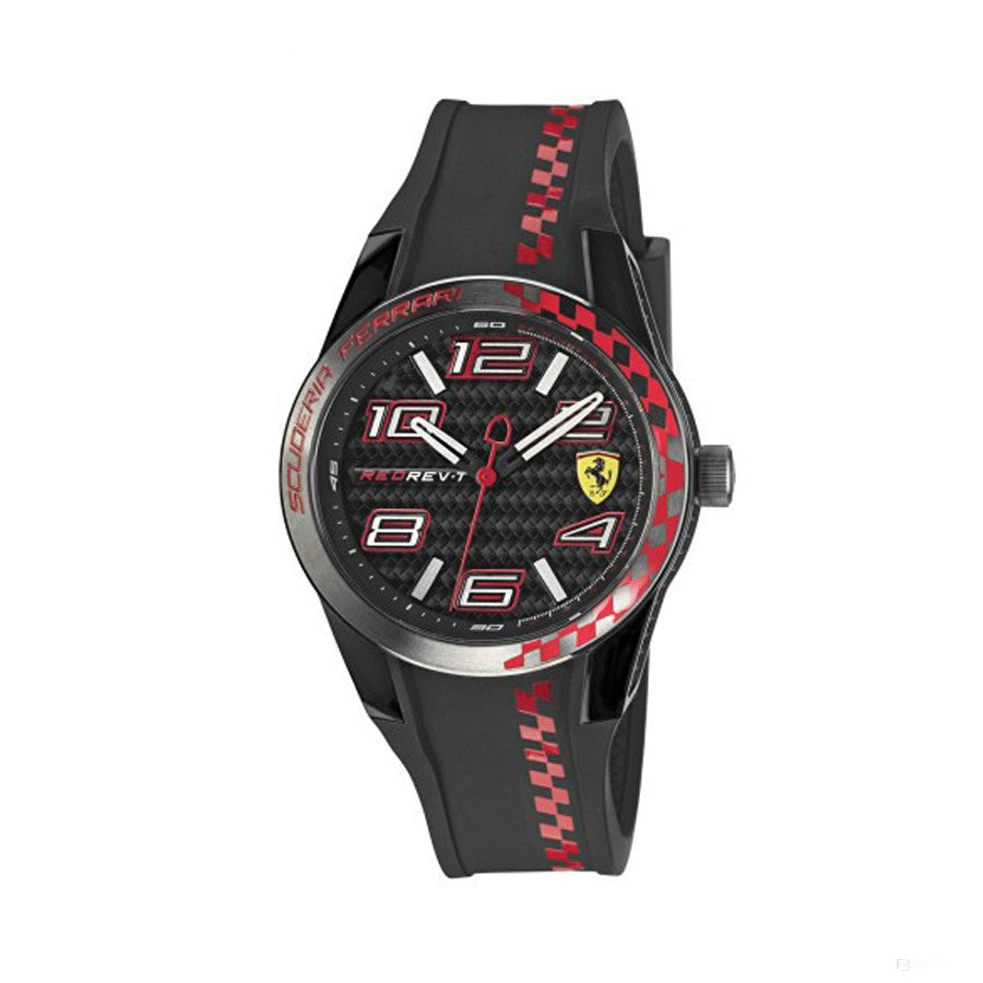 Ceas de Barbat, Ferrari Redrev T Quartz, Negru, 2019 - FansBRANDS®