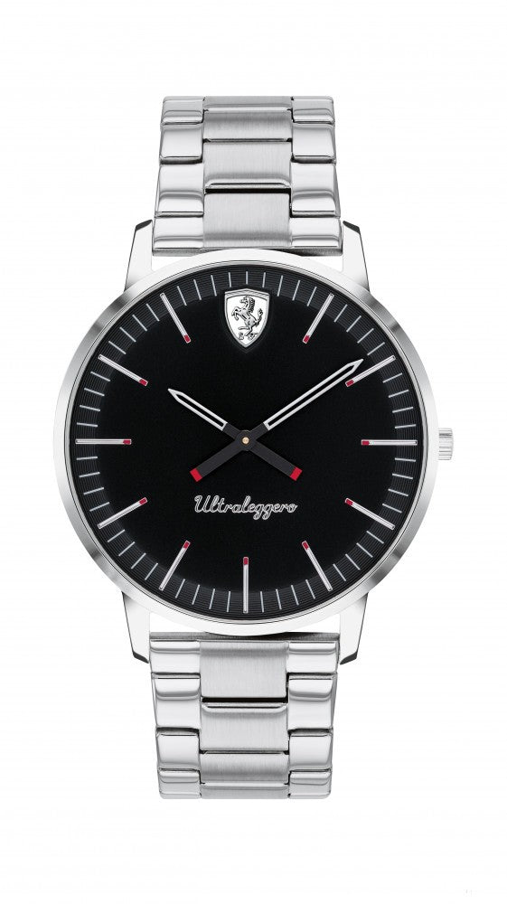 Ceas de Barbat, Ferrari Ultraleggero 2H, Negru-Argint, 2019 - FansBRANDS®