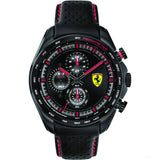 Ceas de Barbat, Ferrari Speedracer Chrono, Negru, 2020 - FansBRANDS®