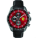 Ceas de Barbat, Ferrari Speedracer Chrono, Rosu-Negru, 2020 - FansBRANDS®