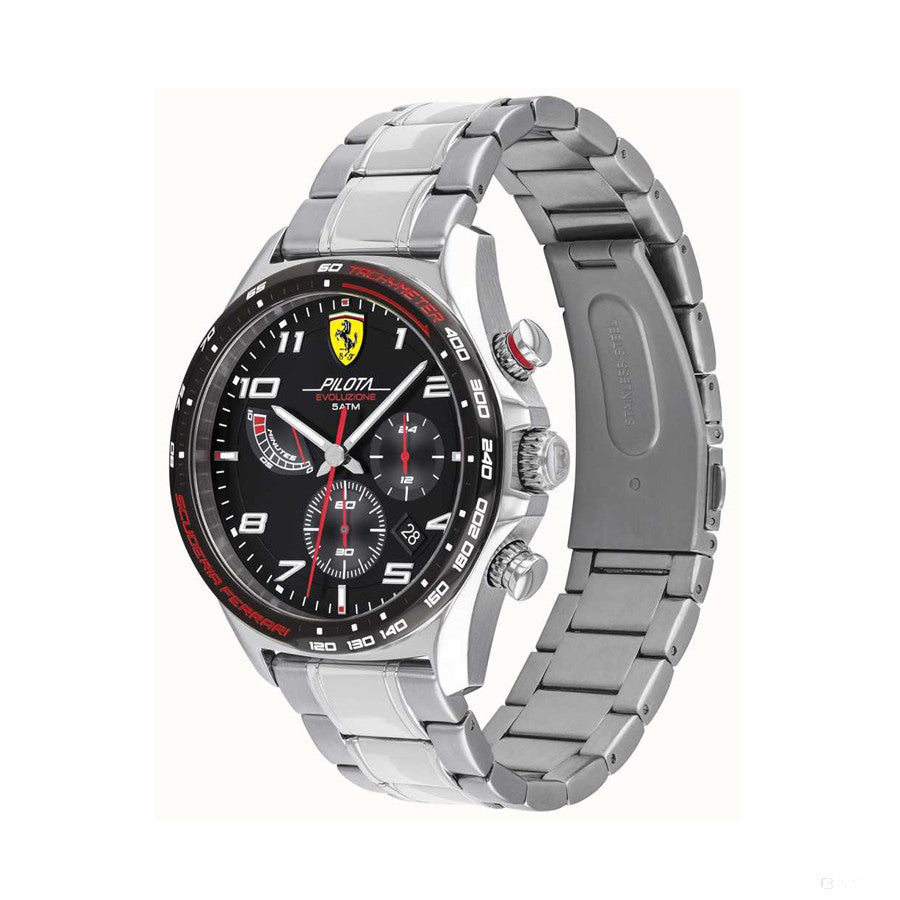 Ceas de Barbat, Ferrari Evo Pilot, Argint, 2020 - FansBRANDS®