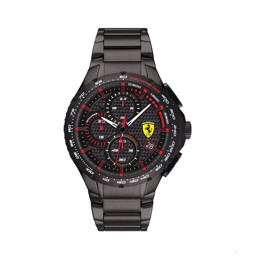 Ceas de Barbat, Ferrari Pista Chronograph SS, Negru, 2020 - FansBRANDS®